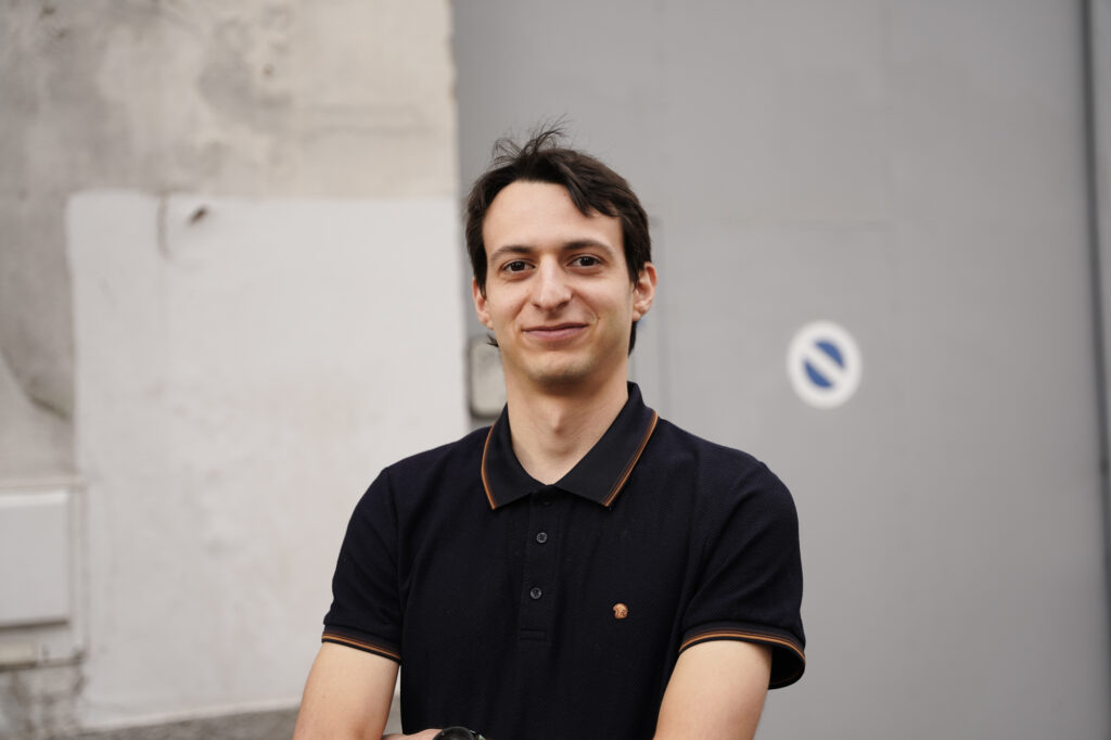 Photographie, portrait de Thomas Ducasse, stagiaire chez Antidote Solutions