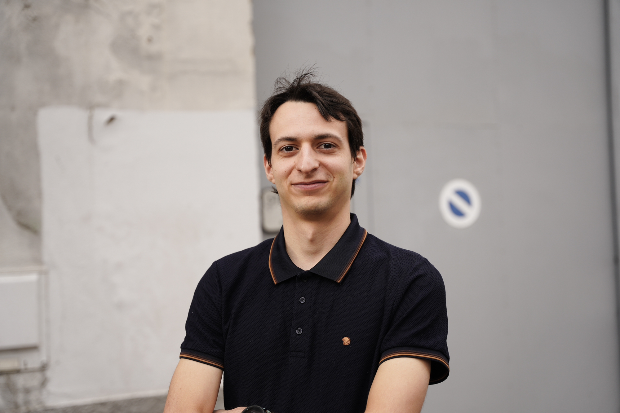 Photographie, portrait de Thomas Ducasse, stagiaire chez Antidote Solutions